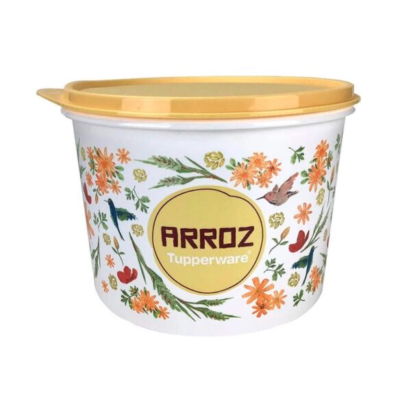 Tupperware Caixa Arroz Floral 2kg