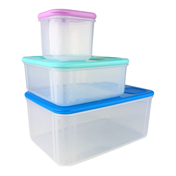 Kit Tupperware PDA 06/2024 Tupperfresh 3 peças