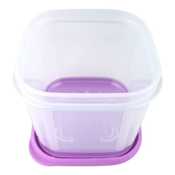 Tupperware Tupperfresh Quadrada Baixo 200ml Lilás - Image 3