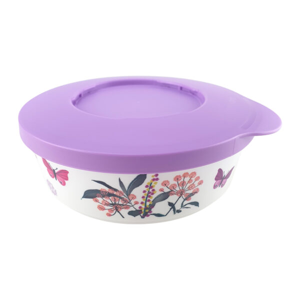 Tupperware Tigela Ilúmina Flores 350ml Lilas