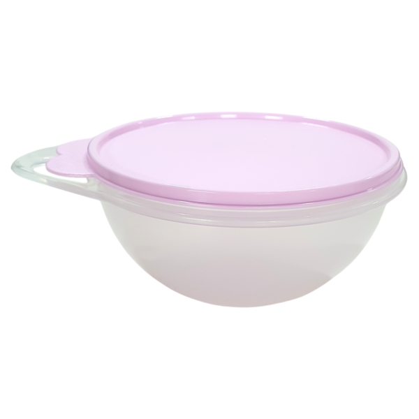 Tupperware Mini Criativa 1,4 litro Translúcida e Rosa