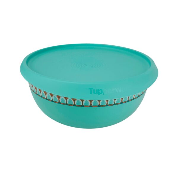 Tupperware Tigela Toque Mágico 2,5 litros Turquesa Folhagem - Image 3