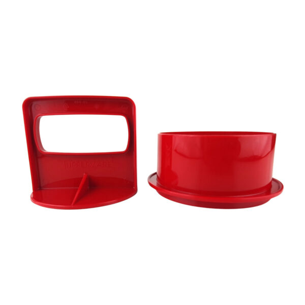 Tupperware Burguer Express Kit Vermelho 6 peças para Hambúrguer - Image 2