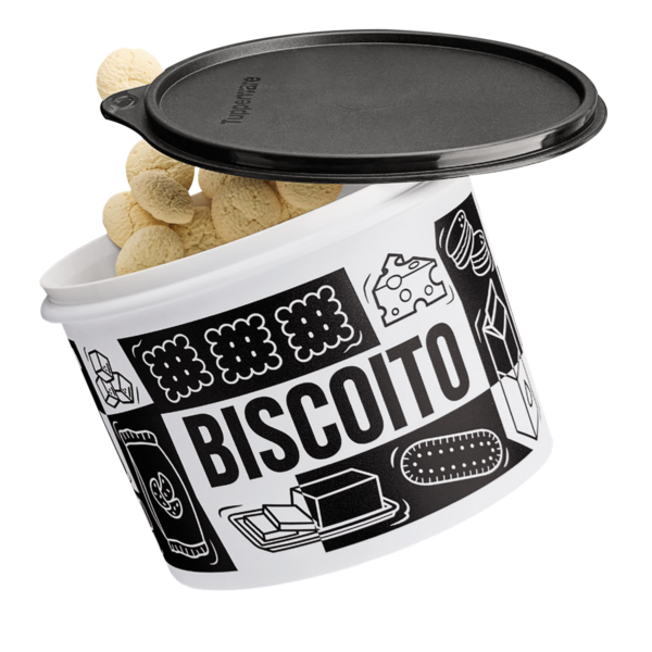 Tupperware Caixa Biscoito Pop Box 2,4 litros