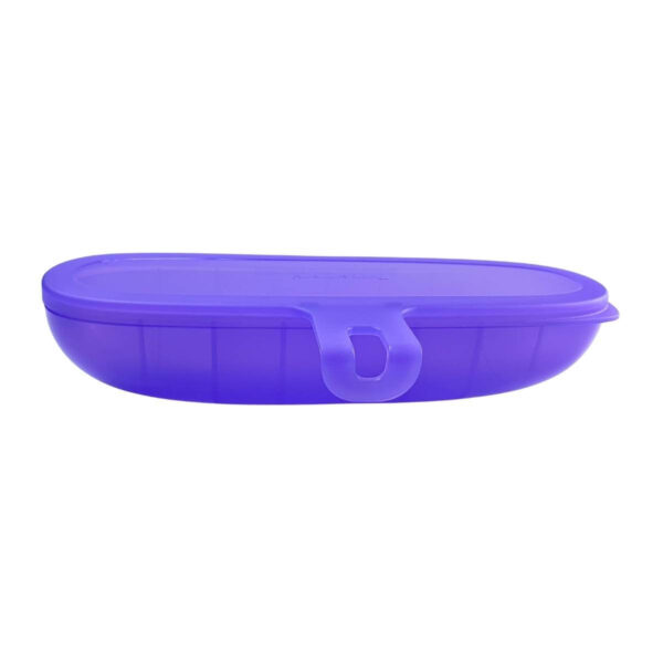 Tupperware Conserva Metade Oval Roxo - Image 2