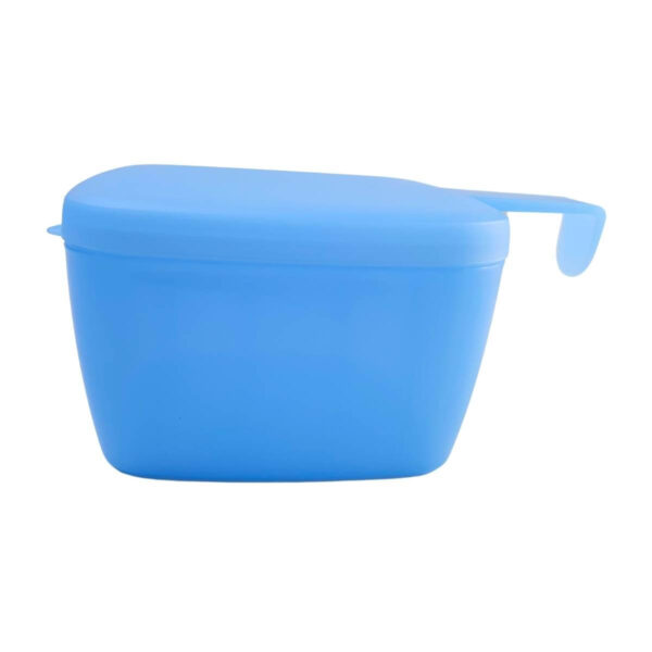 Tupperware Conserva Metade Quadrado 600ml Azul