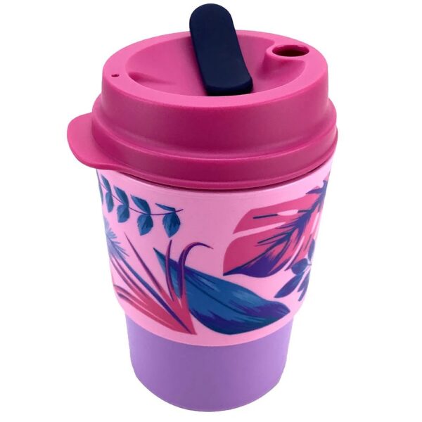 Tupperware Copo para Viagem Floral 350ml - Image 4