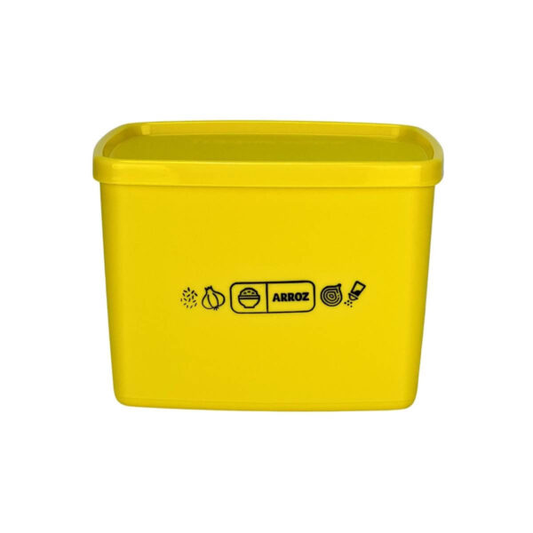 Tupperware Jeitoso Mix Arroz 800ml Amarelo - Image 2