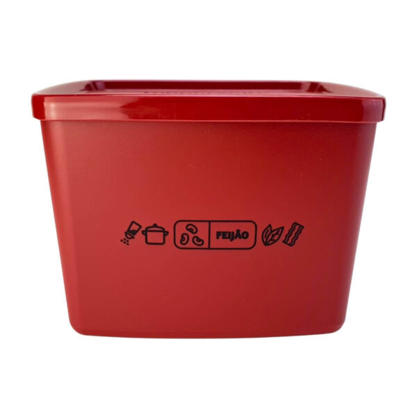 Kit Tupperware Jeitoso Mix Feijão e Molho de Tomate 800ml Marrom 2 peças - Image 2