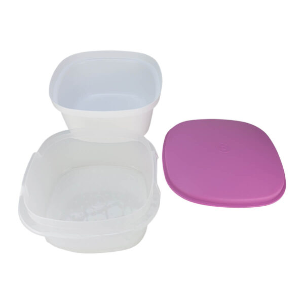 Tupperware Múltipla 2,5 litros Branca e Lilás - Image 5