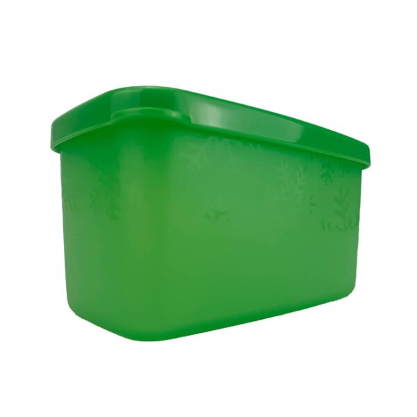 Tupperware Mini Jeitosinho Retangular Neve 200ml Verde-Claro - Image 4