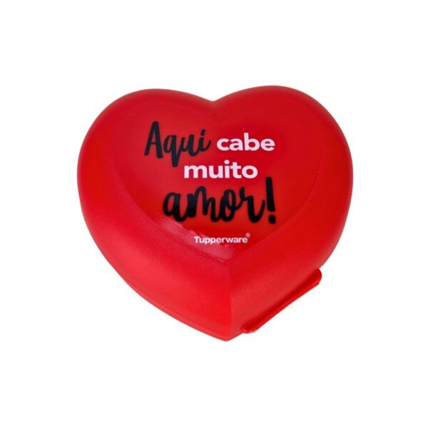 Tupperware Porta Coração Aqui Cabe Muito Amor Mãe - Image 3