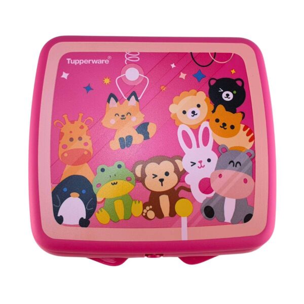 Tupperware Porta Sanduíche Pelúcia Rosa - Image 2