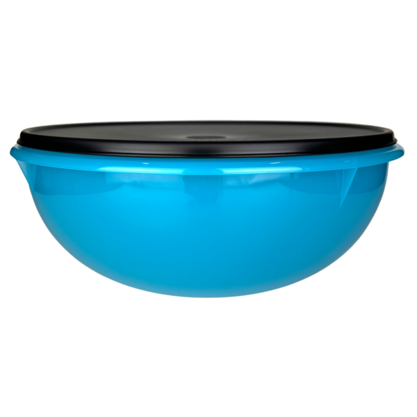 Tupperware Saladeira 6,5 litros Azul e Preto