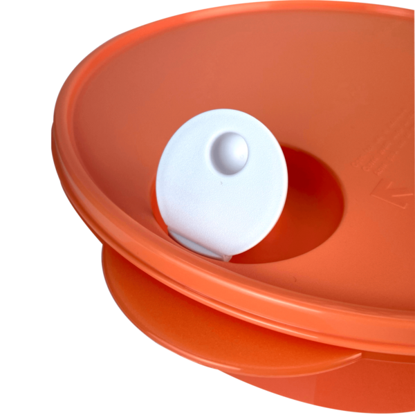 Tupperware Tigela Cristalwave 3 litros Laranja - Image 3