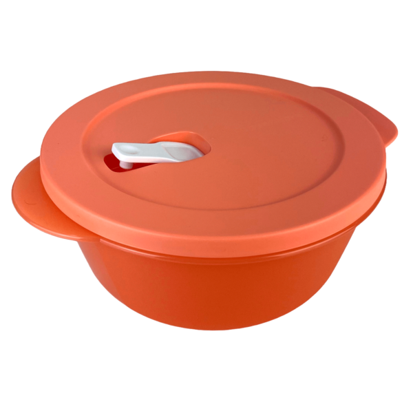 Tupperware Tigela Cristalwave Geração II 1,5 litro Laranja