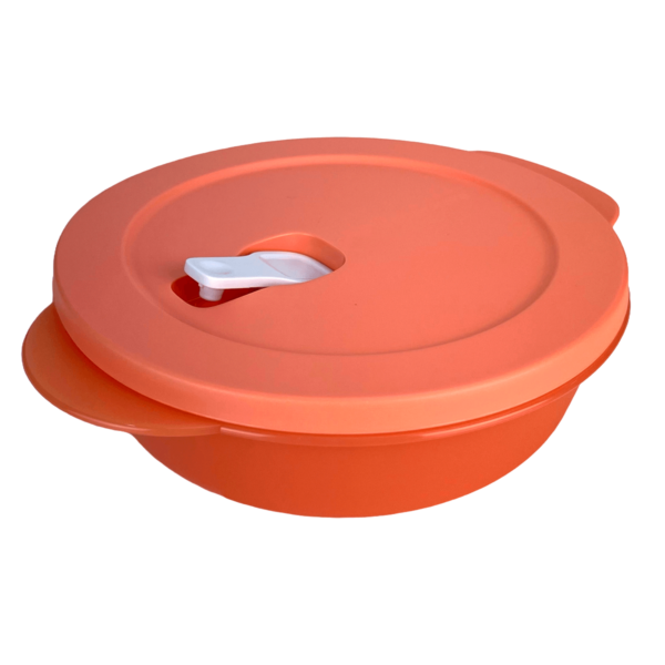 Tupperware Tigela Cristalwave Geração ll 1 litro Laranja