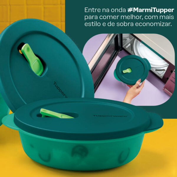 Tupperware Tigela Cristalwave Geração ll 1 litro Verde - Image 2