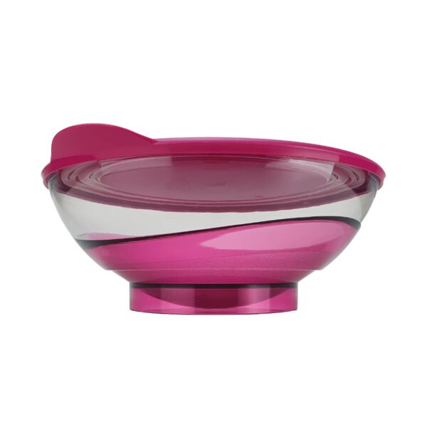 Tupperware Tigela Elegância 1,5 litro Rosa Translúcido