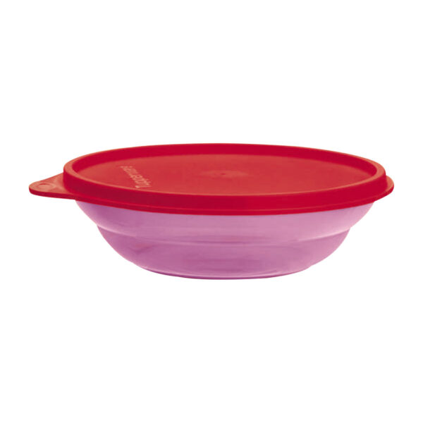 Tupperware Tigela Pragela 450ml Rosa e Vermelho