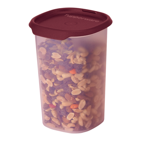 Tupperware Toque + Touch Fresh Quadrado 1,25 litro Marsala