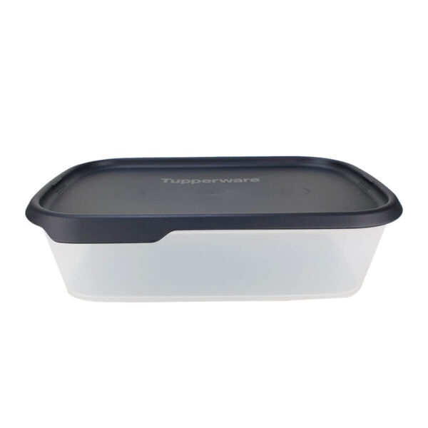 Tupperware Toque + Touch Fresh Retangular 1,3 litro Preto Translúcido - Image 5