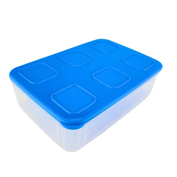 Tupperware Tupperfresh Retangular 1,6 Litro Azul - Image 2