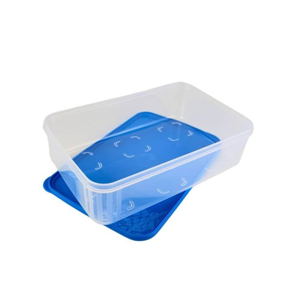 Tupperware Tupperfresh Retangular 1,6 Litro Azul - Image 3