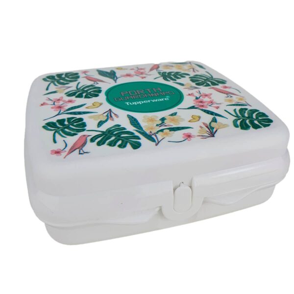 Tupperware Porta Guardanapo Floral