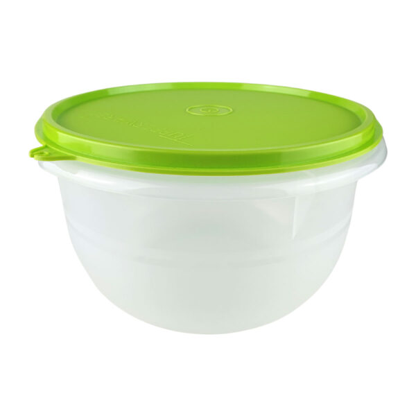 Tupperware Tigela Batedeira 2 litros Transparente e Verde