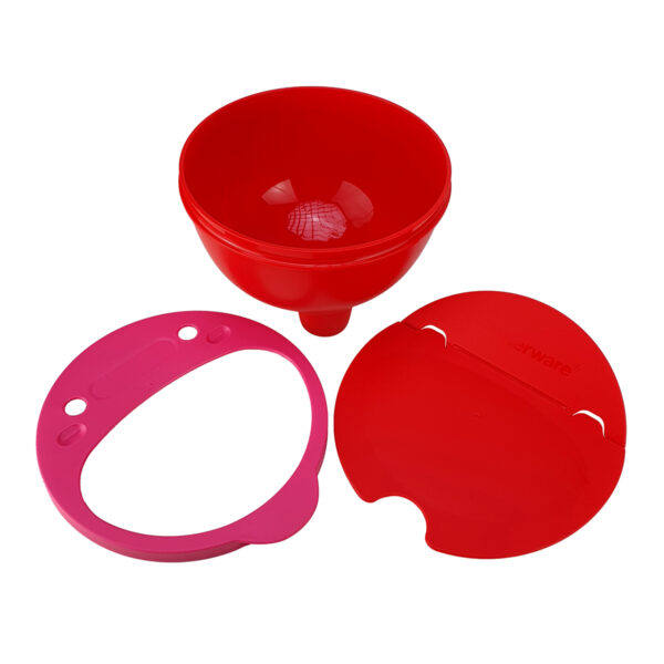 Tupperware Chef Saleiro 450ml Vermelho - Image 4