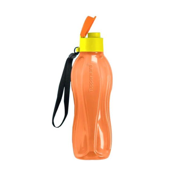 Garrafa Tupperware Eco Tupper Plus Laranja 500ml Squeeze