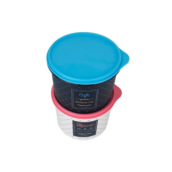 Tupperware Caixa Café Bistrô 700g + Caixa Açúcar Bistrô 1,4kg - Image 4