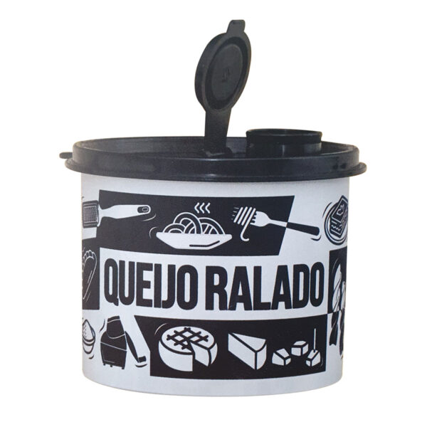 Tupperware Redondinha com Bico Dosador Queijo Ralado Pop Box PB 300g