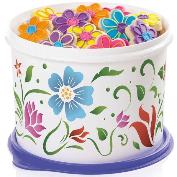 Tupperware Caixa Flores Tropicais 2,4 litros