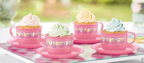 Kit Tupperware Cupcake na Xícara 150ml Rosa 4 peças - Image 3