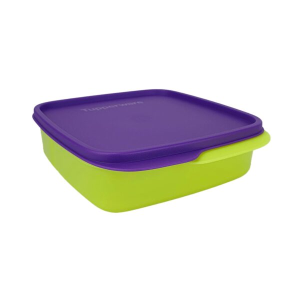 Tupperware Basic Line com Divisórias 550ml Amarelo Uva