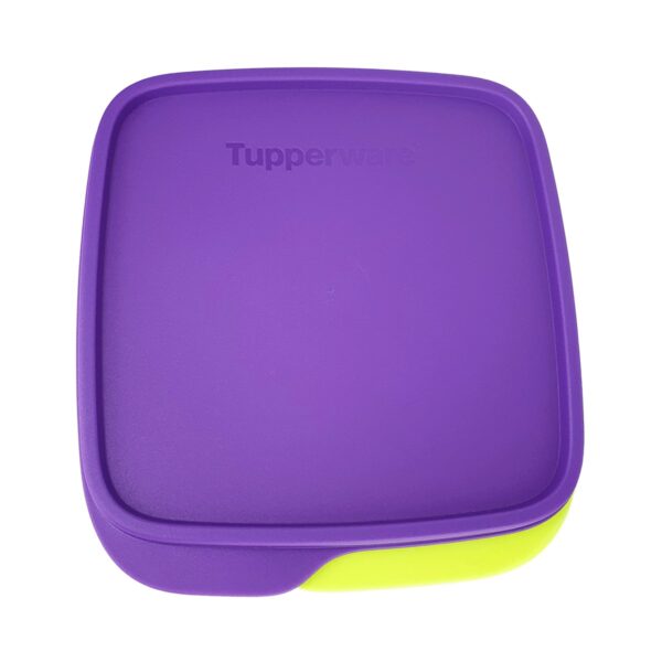 Tupperware Basic Line com Divisórias 550ml Amarelo Uva - Image 4