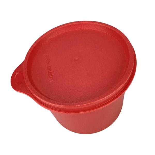 Tupperware Redondinha 500ml Vermelha - Image 3