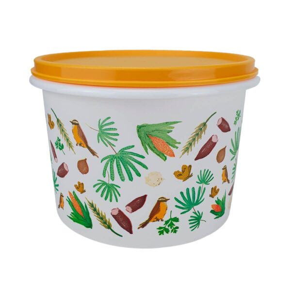 Tupperware Caixa Farofa Floral 500g - Image 3