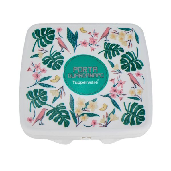 Tupperware Porta Guardanapo Floral - Image 2