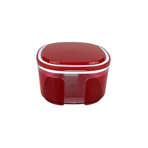 Tupperware Pote Visual 700ml Vermelho