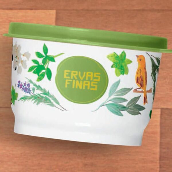 Tupperware Potinho Tempero Ervas Finas Floral 140ml - Image 4