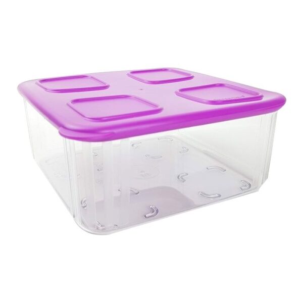 Tupperware Clear Mate Quadrado 1,04 litro