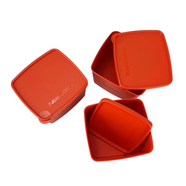 Tupperware Jeitoso Aqui tem Sopa 800ml Kit 3 peças - Image 2