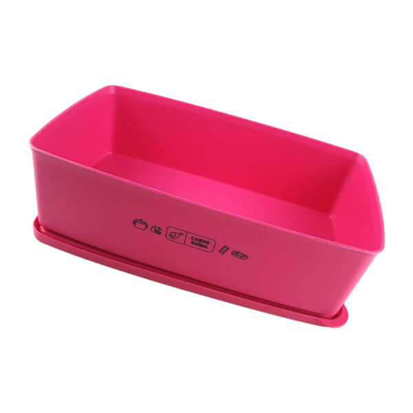 Tupperware Caixa Ideal Mix Carne Suína 1,4 litro Rosa - Image 5