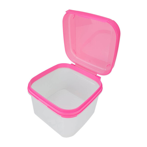 Tupperware Modular Quadrado Plus 2,6 litros Rosa - Image 2