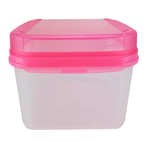 Tupperware Modular Quadrado Plus 2,6 litros Rosa