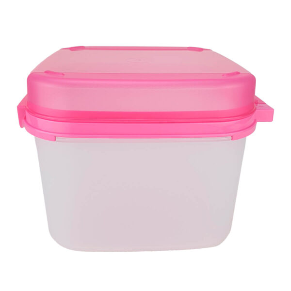 Tupperware Modular Quadrado Plus 2,6 litros Rosa - Image 5