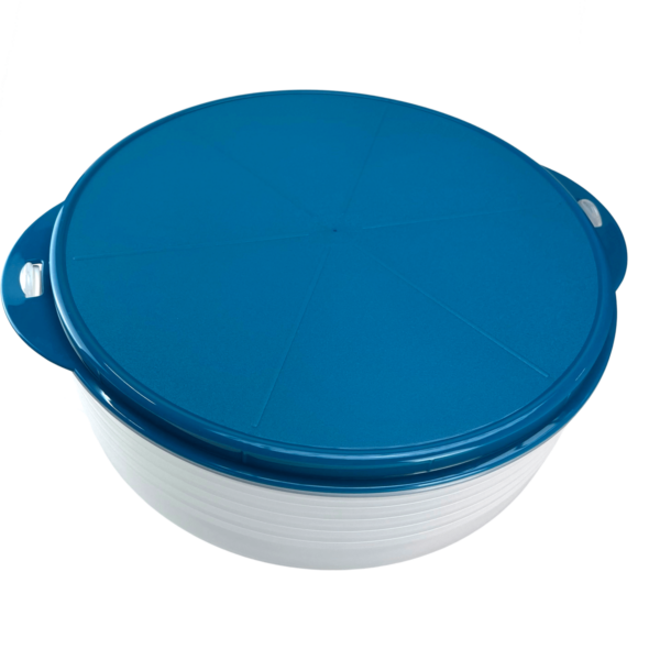 Tupperware Porta Bolo Redondo Azul - Image 4